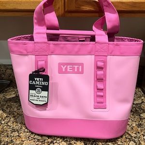 NWT Yeti Power Pink CAMINO 35 CARRYALL TOTE BAG